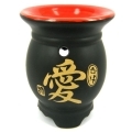 N286-1 Аромалампа с иероглифом 11см керамика