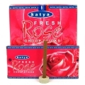 Благовония SATYA безосновные Rose Dhoop Sticks РОЗА 45гр.