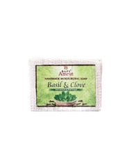 Мыло Базилик & Гвоздика увлажняющее ручной работы  (Handmade Moisturizing Soap Basil & Clove) 125 г