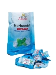 Леденцы от кашля Гербоминт с Тулси и Солодкой (Herbomint Cough Drops) 20 шт